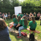 Darbietung des Musikworkshop